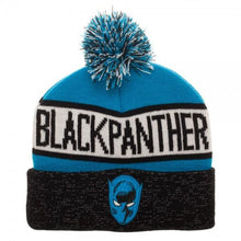 Black Panther Reflective Cuff Beanie-Marvel Comics-GeekyHelix