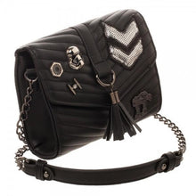 Dark Side Quilted Crossbody Bag With Tassel-Star Wars-GeekyHelix