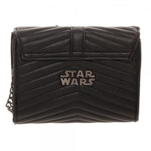 Dark Side Quilted Crossbody Bag With Tassel-Star Wars-GeekyHelix