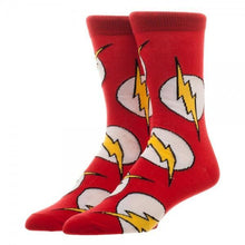 DC Comics Flash Large All over Print Crew Socks-Flash-GeekyHelix