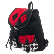 DC Comics Harley Quinn Knapsack-Warner Bros-GeekyHelix