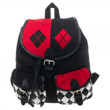 DC Comics Harley Quinn Knapsack-Warner Bros-GeekyHelix