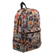 DC Comics Wonder Woman AOP Backpack-Wonder Woman-GeekyHelix