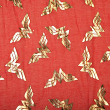 DC Comics Wonder Woman Foil Viscose Scarf-Wonder Woman-GeekyHelix