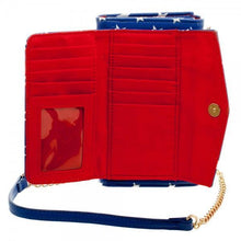 DC Comics Wonder Woman Inside Out Crossbody Wallet Clutch-Wonder Woman-GeekyHelix