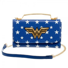 DC Comics Wonder Woman Inside Out Crossbody Wallet Clutch-Wonder Woman-GeekyHelix