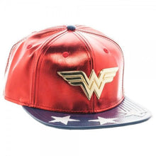 DC Comics Wonder Woman PU Suit Up Snapback-Wonder Woman-GeekyHelix