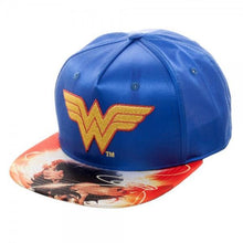DC Comics Wonder Woman Satin Snapback-Wonder Woman-GeekyHelix