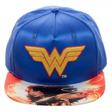 DC Comics Wonder Woman Satin Snapback-Wonder Woman-GeekyHelix