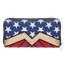 DC Comics Wonder Woman Zip Around Wallet-Wonder Woman-GeekyHelix
