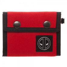 Deadpool Canvas Tri-Fold Wallet-Marvel Comics-GeekyHelix