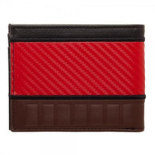 Deadpool Carbon Fiber Bi-fold Wallet-Marvel Comics-GeekyHelix