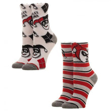 Harley Quinn Juniors Crew Sock 2 Pack-Suicide Squad-GeekyHelix