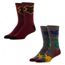 Harry Potter 2 Pack Crew Sock-Harry Potter-GeekyHelix