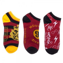 Harry Potter Ankle Socks 3 Pack-Harry Potter-GeekyHelix