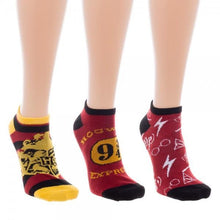 Harry Potter Ankle Socks 3 Pack-Harry Potter-GeekyHelix