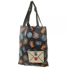 Harry Potter Crest Packable Tote Bag-Harry Potter-GeekyHelix