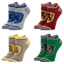 Harry Potter Crests 4PK Juniors Ankle Socks-Harry Potter-GeekyHelix