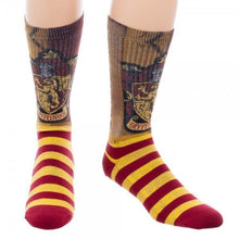 Harry Potter Gryffindor Sublimated Crew Socks-Harry Potter-GeekyHelix