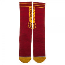 Harry Potter Hogwarts Vertical Text Crew Sock-Harry Potter-GeekyHelix