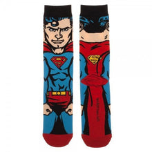 Justice League 6-pk 360 Character Crew Socks-Justice League-GeekyHelix