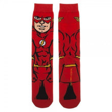 Justice League 6-pk 360 Character Crew Socks-Justice League-GeekyHelix