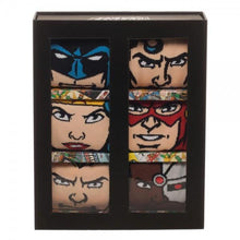 Justice League 6-pk 360 Character Crew Socks-Justice League-GeekyHelix