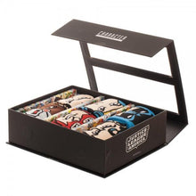 Justice League 6-pk 360 Character Crew Socks-Justice League-GeekyHelix