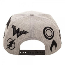 Justice League Embroidered Acryllic Wool Snapback-Justice League-GeekyHelix