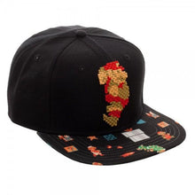 Mario 8Bit Sublimated Bill Snapback-Nintendo-GeekyHelix