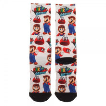 Mariodyssey Low Moq Mens Socks-Nintendo-GeekyHelix