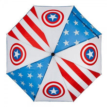 Marvel Captain America Panel Umbrella-Marvel Comics-GeekyHelix