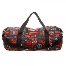 Marvel Deadpool Packable Duffle Bag-Marvel Comics-GeekyHelix