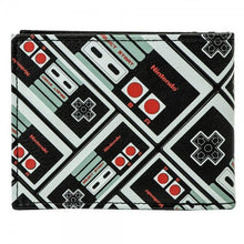 Nintendo Controller All Over Print Bi-Fold Wallet-Nintendo-GeekyHelix