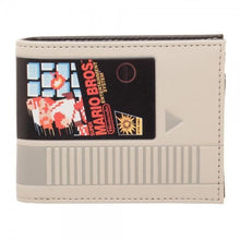 Nintendo Super Mario Cartridge Bi-Fold Wallet-Nintendo-GeekyHelix