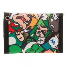 Nintendo Super Mario Velcro Wallet-Nintendo-GeekyHelix