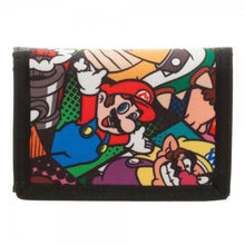Nintendo Super Mario Velcro Wallet-Nintendo-GeekyHelix