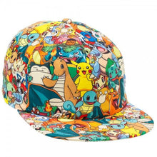 Pokemon All Over Sublimated Print Adjustable Cap-Pokemon-GeekyHelix