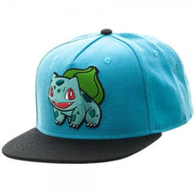 Pokemon Bulbasaur Color Block Snapback-Pokemon-GeekyHelix