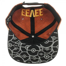 Pokemon Eevee Color Block Snapback-Pokemon-GeekyHelix