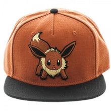 Pokemon Eevee Color Block Snapback-Pokemon-GeekyHelix