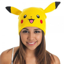 Pokemon Pikachu Beanie with Ears-Pokemon-GeekyHelix
