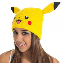 Pokemon Pikachu Beanie with Ears-Pokemon-GeekyHelix