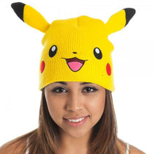 Pokemon Pikachu Beanie with Ears-Pokemon-GeekyHelix