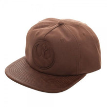 Rebel PU Leather Patch Wax Canvas Snapback-Star Wars-GeekyHelix
