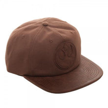 Rebel PU Leather Patch Wax Canvas Snapback-Star Wars-GeekyHelix