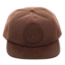 Rebel PU Leather Patch Wax Canvas Snapback-Star Wars-GeekyHelix