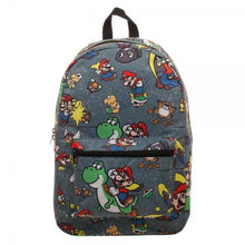 Snes Mario Sublimated Backpack-Nintendo-GeekyHelix