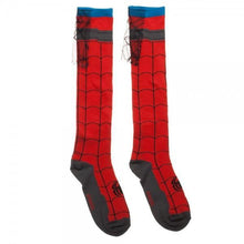 Spiderman Knee High Cape Sock-GeekyHelix-GeekyHelix