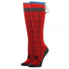 Spiderman Knee High Cape Sock-GeekyHelix-GeekyHelix